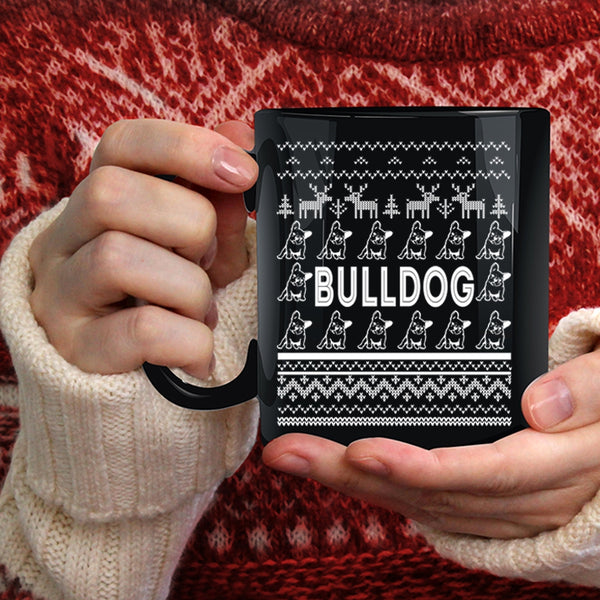 Bulldog Coffee Mug, Christmas Gift For Bull Lovers Coffee Cup