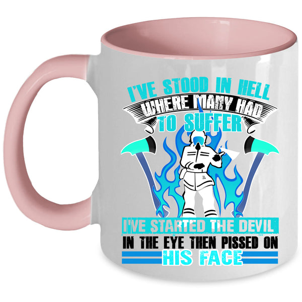 Awesome Fireman Coffee Mug, Cool Firefighter Accent Mug