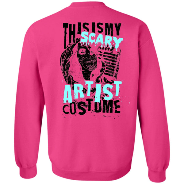 I Love Hair Stylist T Shirt, This Is My Scary Artist Costume Sweatshirt