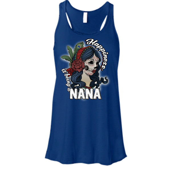 Happiness Is Being A Nana T Shirt, Coolest Nana Tank Top