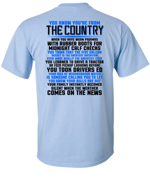 You're From The Country T Shirt, I Love Veteran T Shirt