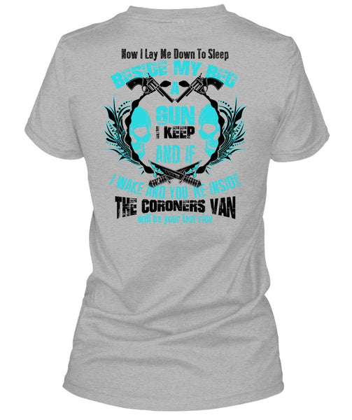 Beside My Bed A Gun T Shirt, I Love Gunning T Shirt