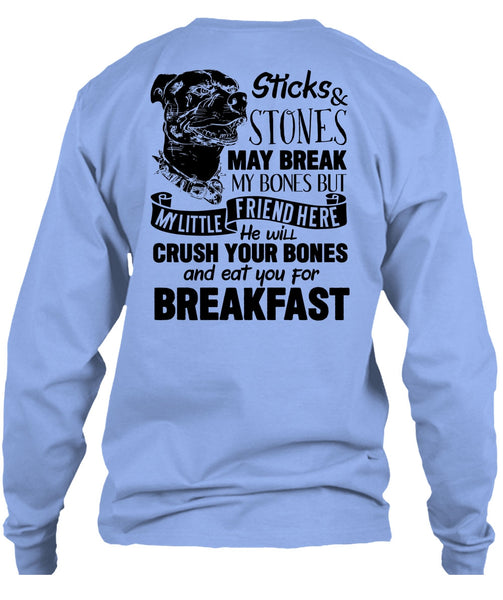 You For Breakfast T Shirt, I Love Pit Bull T Shirt