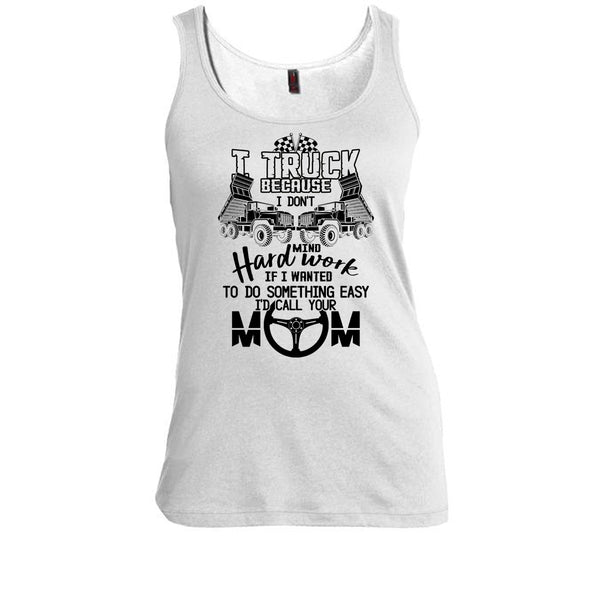 I Truck T Shirt, Coolest Trucker Tank Top