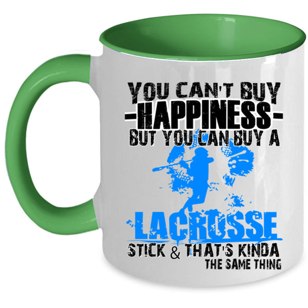 Cool Sport Coffee Mug, You Can Buy A Lacrosse Stick Accent Mug