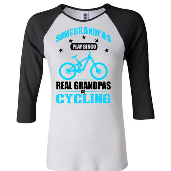 Real Grandpas Go Cycling T Shirt, I Love Biking T Shirt, Awesome T-Shirts