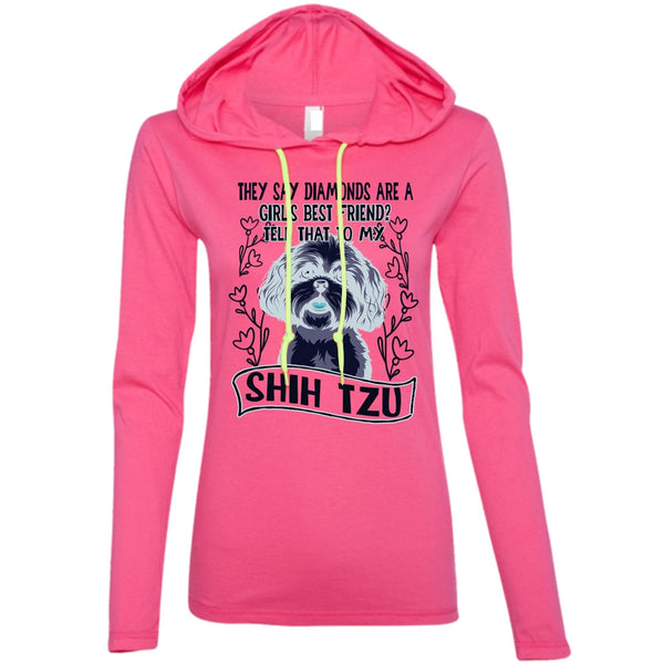 Tell That To My Shih Tzu T Shirt, I Love My Dog T Shirt, Awesome T-Shirts