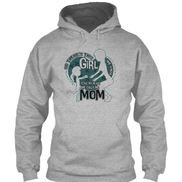 She Kinda Stole My Heart T Shirt, Mom & Daughter T Shirt