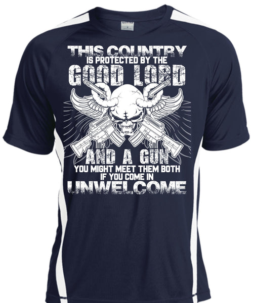 Good Lord And A Gun T Shirt, Being A Gunner T Shirt, Cool Shirt
