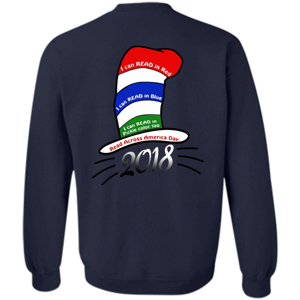 The Cat in the Hat T Shirt, I Can Read In Blue T Shirt, Read Across America Day 2018 Sweatshirt