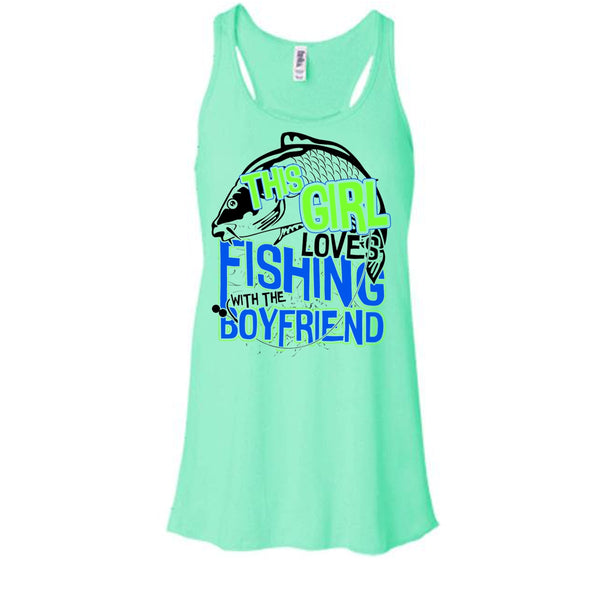 This Girl Loves Fishing T Shirt, Coolest Fishing Tank Top