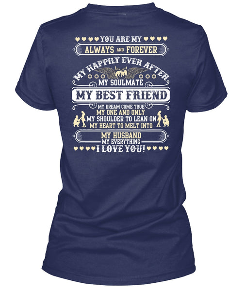 My Husband My Everything T Shirt, I Love You T Shirt