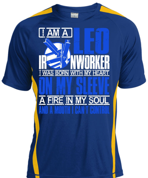 I Am A Leo Ironworker T Shirt, I Can't Control T Shirt, Cool Shirt