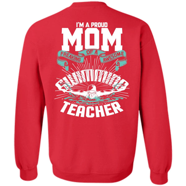 Awesome Swimming Teacher T Shirt, I Love Swimming Sweatshirt