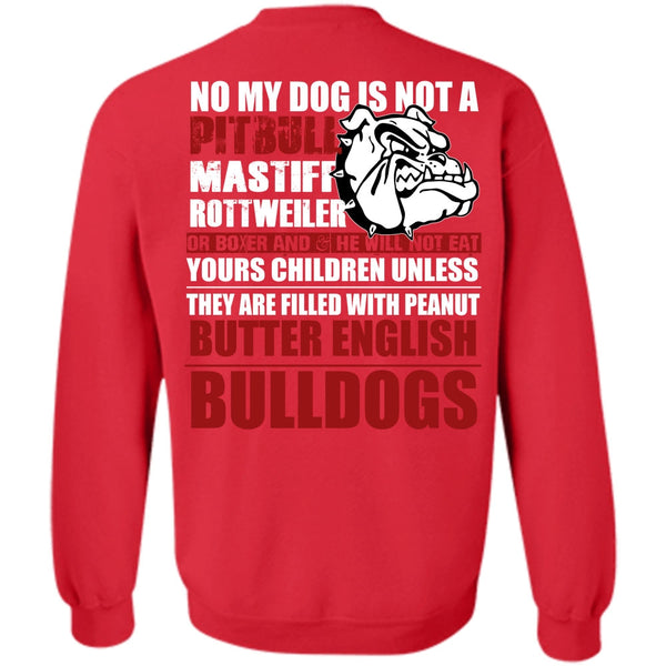 English Bulldogs T Shirt, I Love Pit Bull Sweatshirt