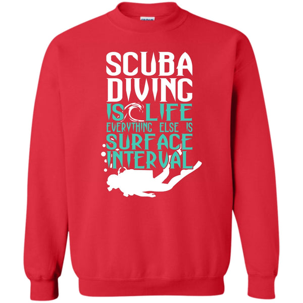 Everything Else Is Surface Internal T Shirt, Coolest Diver Sweatshirt