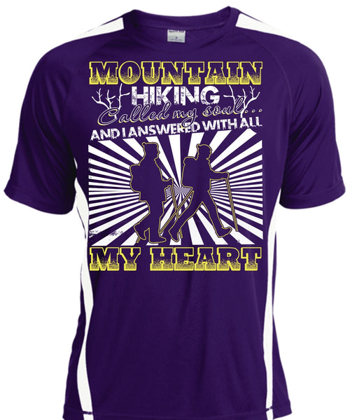 Mountain Hiking T Shirt, I Love Hiking T Shirt, Cool Shirt