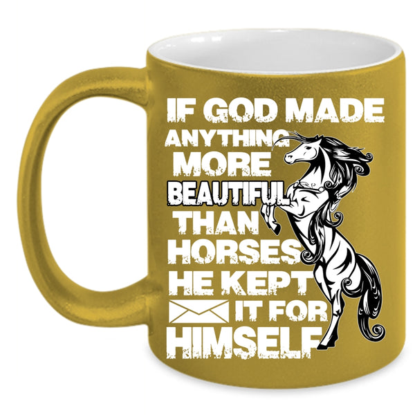 My Horses Coffee Mug, I Love Horses Coffee Cup