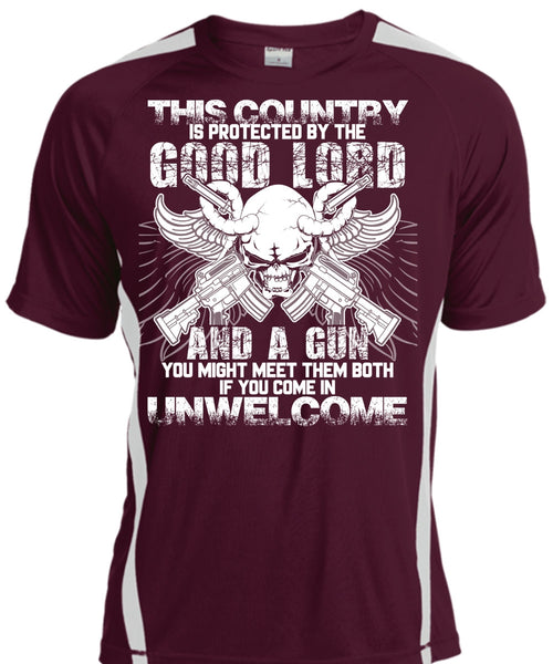 Good Lord And A Gun T Shirt, Being A Gunner T Shirt, Cool Shirt