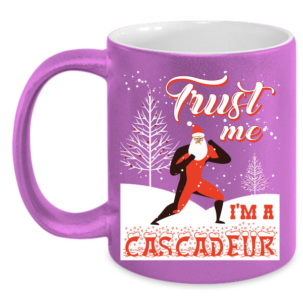 I'm A Cascadeur Coffee Mug, Cute Christmas Coffee Cup