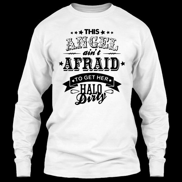 A black t-shirt with the shopify logo