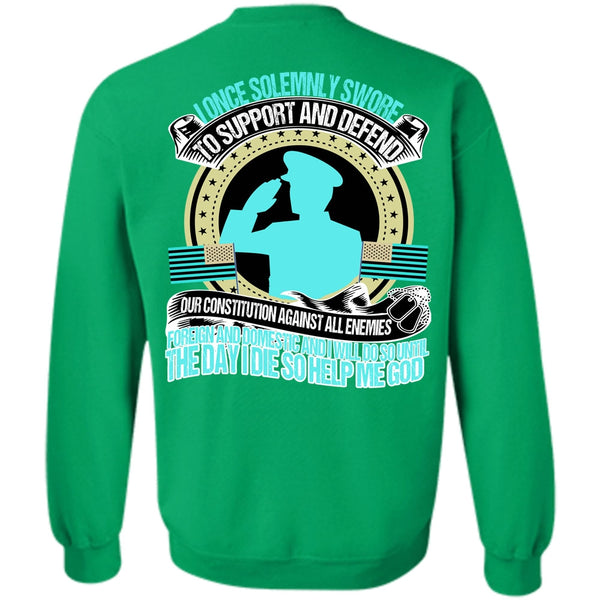 I Love Veteran T Shirt, I Once Solemnly Swore Sweatshirt