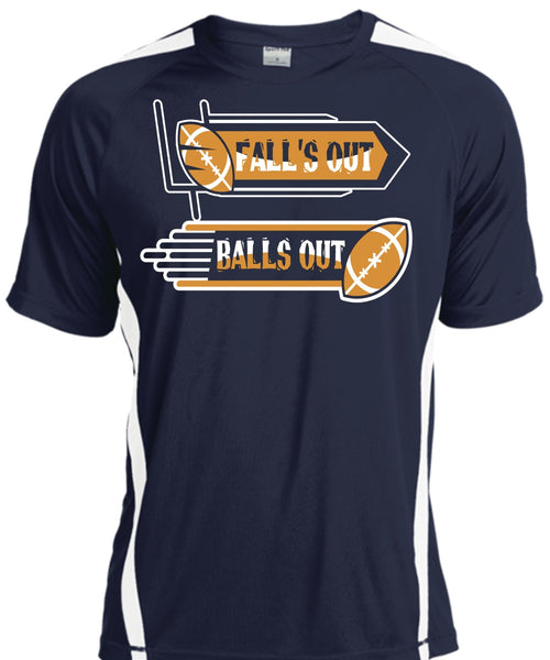 Fall's Out Balls Out T Shirt, Neing A Football Player T Shirt, Cool Shirt