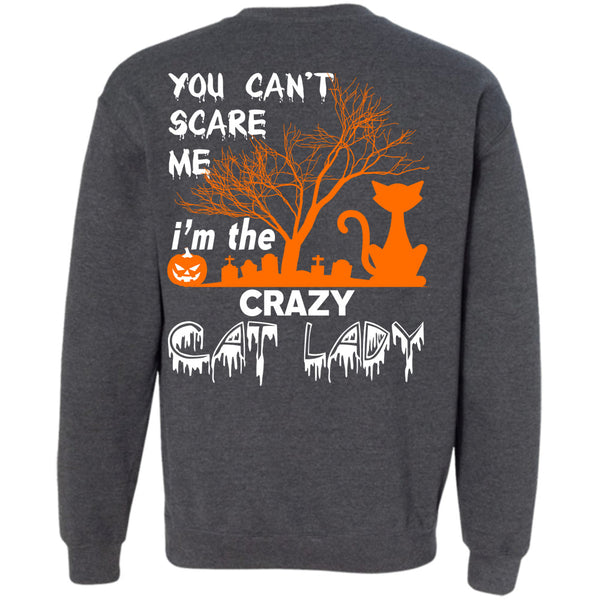 I'm The Crazy Cat Lady T Shirt, Wait For Halloween Sweatshirt