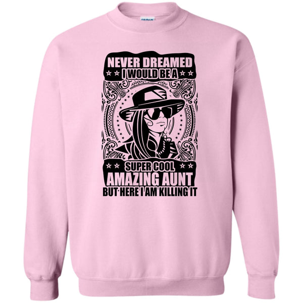 Gift For Aunt T Shirt, Cool Amazing Aunt Sweatshirt