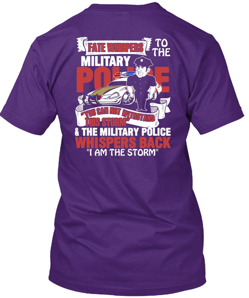 Military Police T Shirt, Being A Police T Shirt