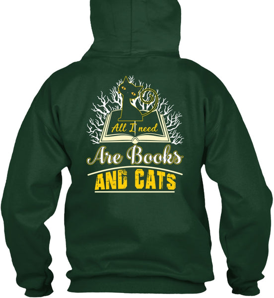 All I Need Are Books And Cats T Shirt, Being A Reader T Shirt