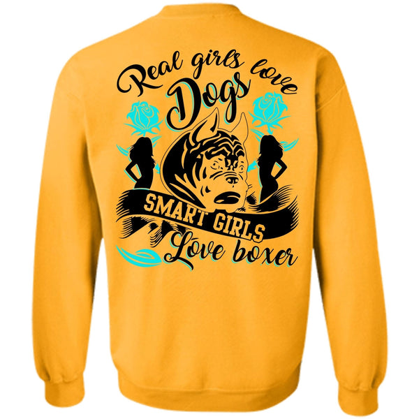 I Love Dog T Shirt, Real Girls Love Dogs Sweatshirt