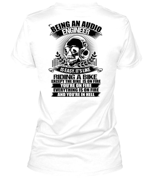 Being An Audio Engineer T Shirt, I Love Music T Shirt