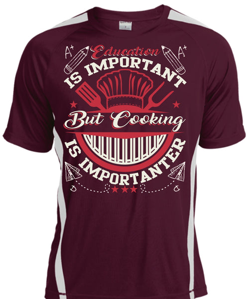 Education Is Importanter T Shirt, Cooking Is Importanter T Shirt, Cool Shirt