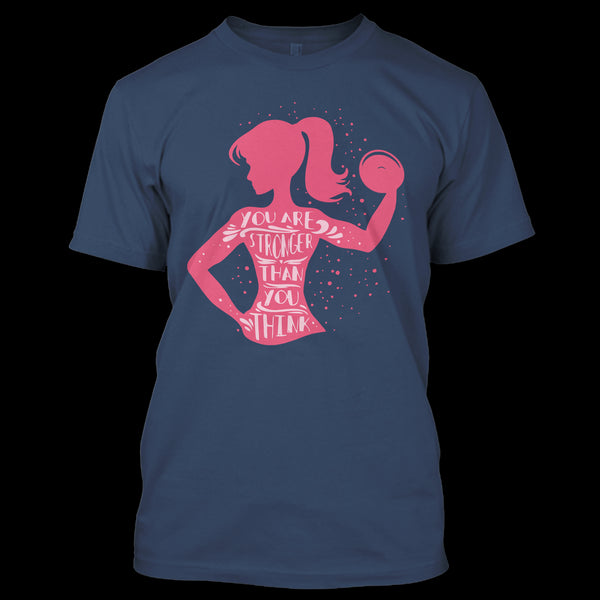 A black t-shirt with the shopify logo