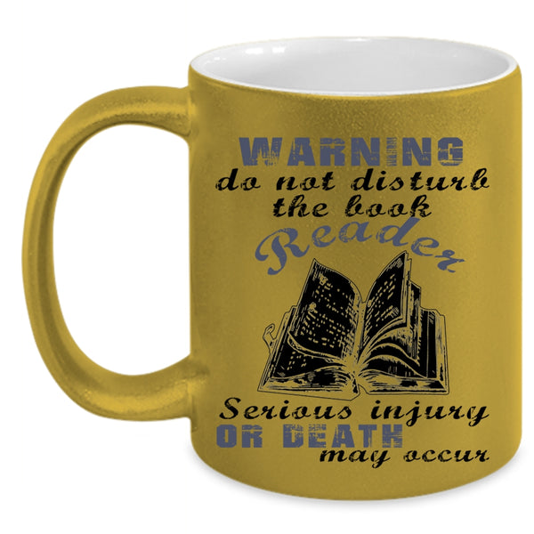 Awesome Book Reader Coffee Mug, The Book Reader Accent Mug