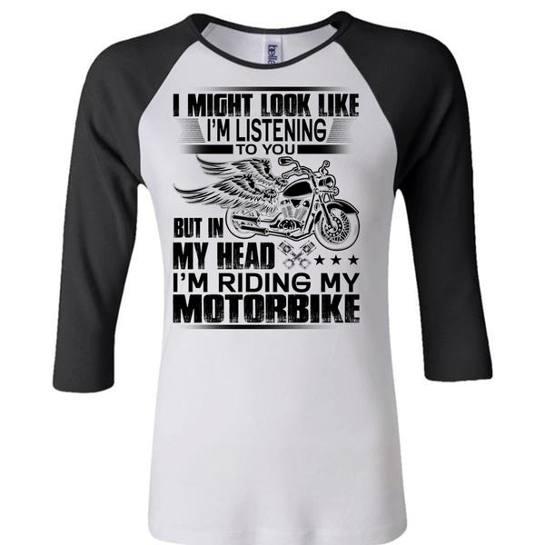 I'm Riding My Motorbike T Shirt, I Love Biker T Shirt, Awesome T-Shirts