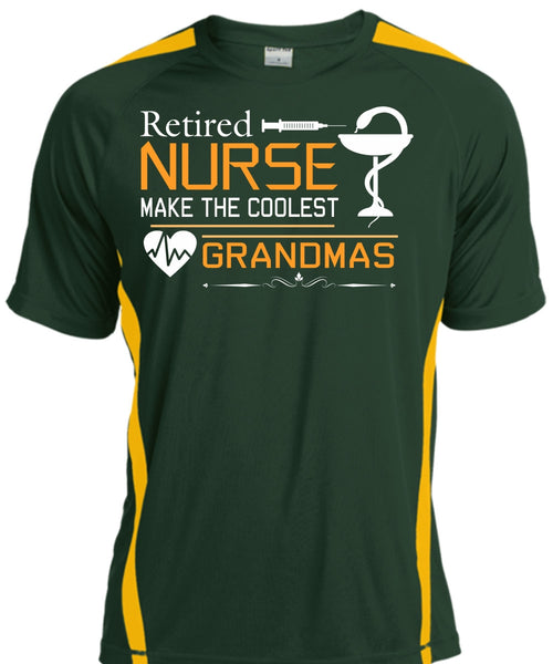 Retired Nurse Make The Coolest Grandmas T Shirt, Job T Shirt
