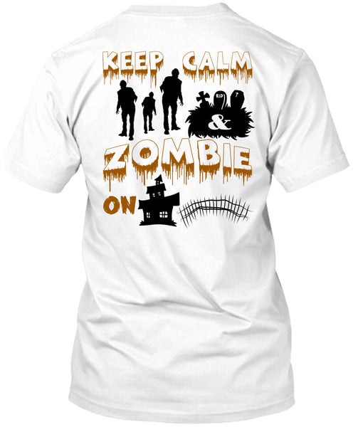 A black t-shirt with the shopify logo