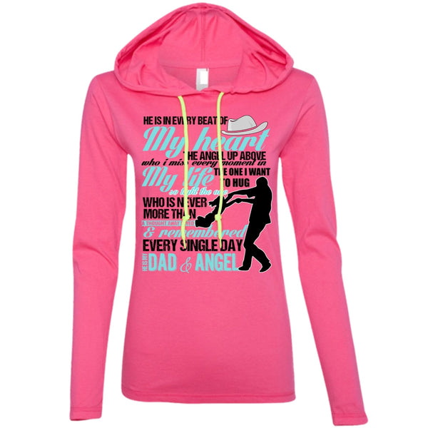 He Is My Dad And Angel T Shirt, I Love Dad T Shirt, Awesome T-Shirts