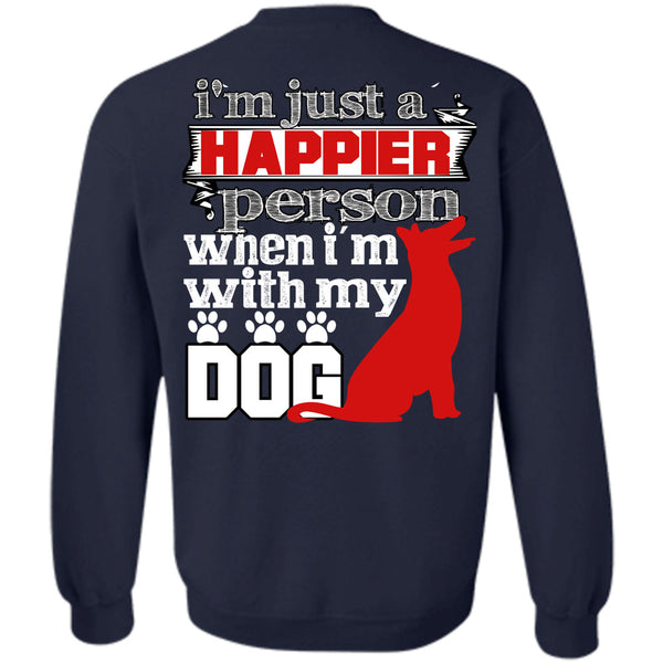 I'm With My Dog T Shirt, I Love My Dog Sweatshirt