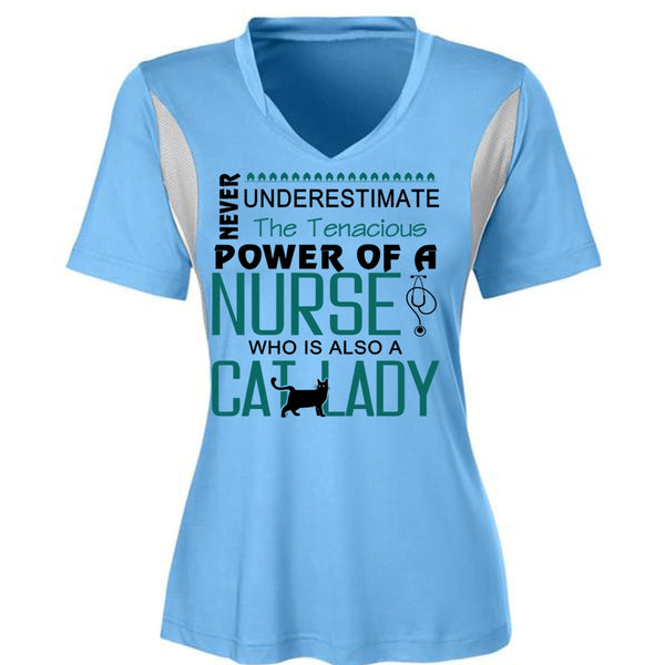 The Tenacious Power Of A Nurse Who Is Also A Cat Lady T Shirt, My Job T Shirt