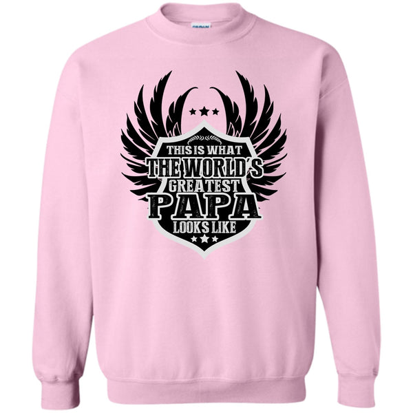 Coolest Papa Ever T Shirt, The World's Greatest Papa Sweatshirt