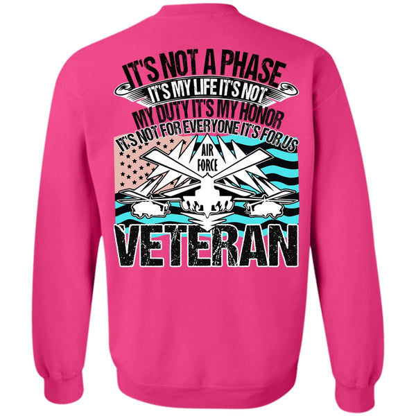 I Love Veteran T Shirt, Air Force Veteran Sweatshirt