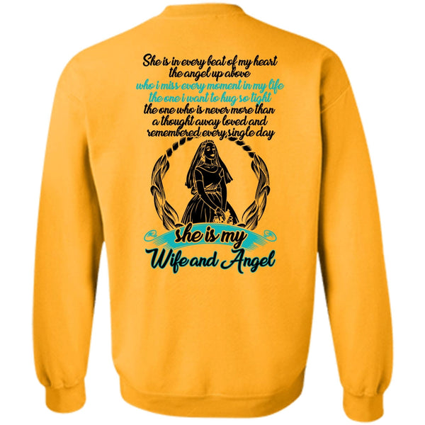 I Love Wife T Shirt, She Is My Wife And Angel Sweatshirt