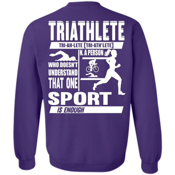 Sport Is Enough T Shirt, I Love Running Sweatshirt