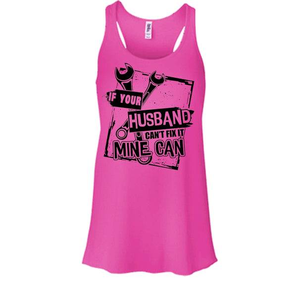 If Your Husband Can't Fix It T Shirt, Coolest Mechanic's Wife Tank Top
