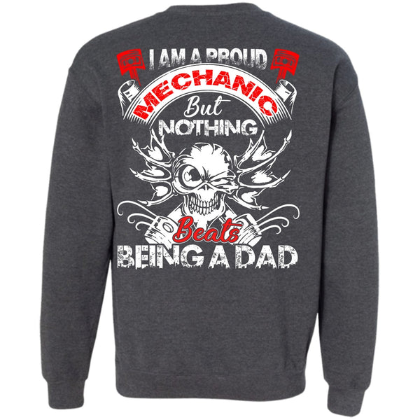 Being A Dad T Shirt, I Love Mechanic Sweatshirt