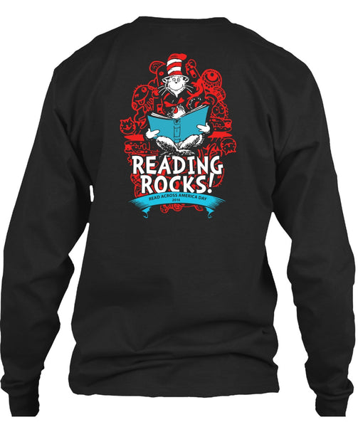 Dr. Seuss T Shirt, Reading Rocks T Shirt, The Cat in the Hat T Shirt, I Love Reading T Shirt