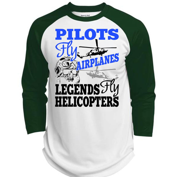Pilots Fly Airplanes T Shirt, I Love Pilot T Shirt, Awesome T-Shirts  (Polyester Game Baseball Jersey)